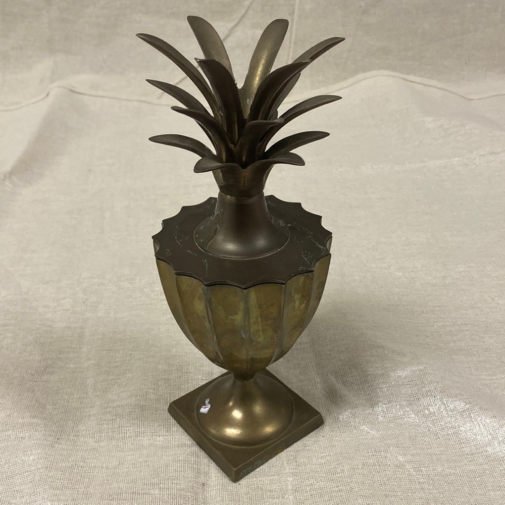 Brass Pineapple Decor